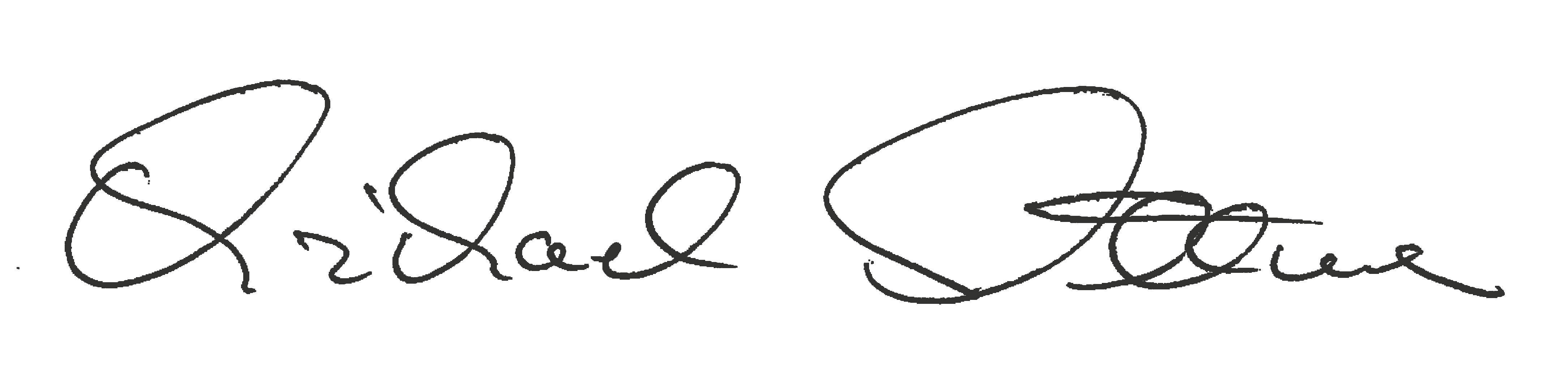 Handschriftliche Unterschrift von Michael Gillner